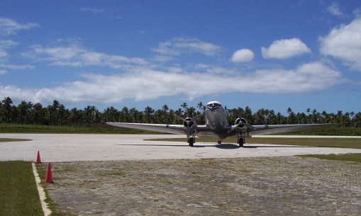 Peau Vava'u's 60-year-old faithful DC3